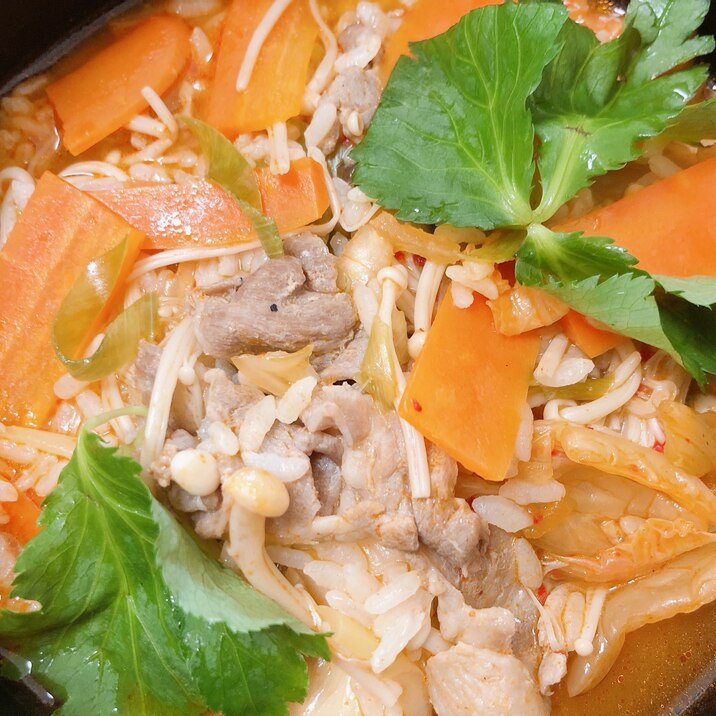 簡単すぐできる 豚キムチクッパ 韓国料理 レシピ 作り方 By M H 楽天レシピ 簡単すぐできる 豚キムチクッパ 韓国料理 レシピ 作り方 By M H 楽天レシピ